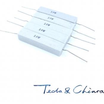 10Pcs 10 Ohm 10W Cement Resistors