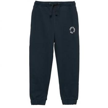 S.Oliver Unisex Jogginghose mit Print und Durchzugkordel