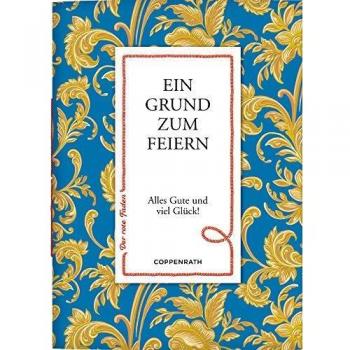 Ein Grund zum Feiern: Alles Gute und viel Glück! (Der rote Faden)