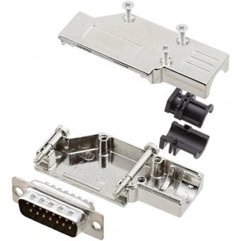 Kit de Soudures Sub‑D Mâle à 15 Pôles – Encitech DCMR‑FK‑15‑DMP‑K