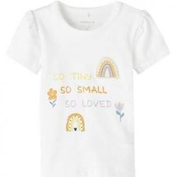 Name it T-Shirt Nbfhussie Strahlendes Weiß