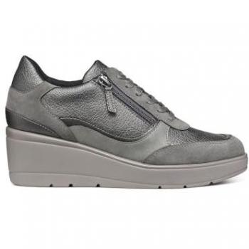 GEOX Casual Sapatilha Femenina DILDE 02N22 DK Grey
