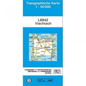 TK50 L6942 Viechtach: Topographische Karte 1:50000 (TK50 Topographische Karte 1:50000 Bayern)