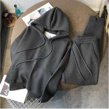 Ensemble de Jogging Femme, Sweat à Capuche et Pantalon Long Automne-Hiver