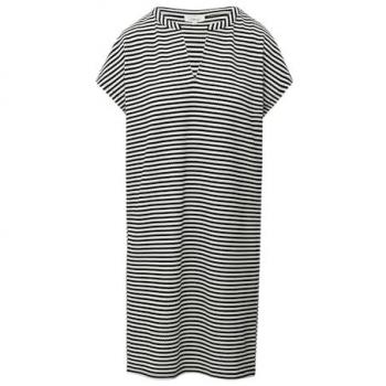 S.Oliver Mini‑Kurzkleid in gestricktem Jacquard, lockerer Schnitt