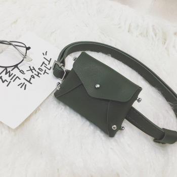 Kids' Rivet Small Square Shoulder Bag