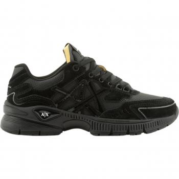 Armani Exchange Damen Sneakers Line AX Schwarz EU41