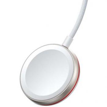Cavo USB-C e caricatore wireless 2in1 per iPhone e Apple Watch 1,5m bianco