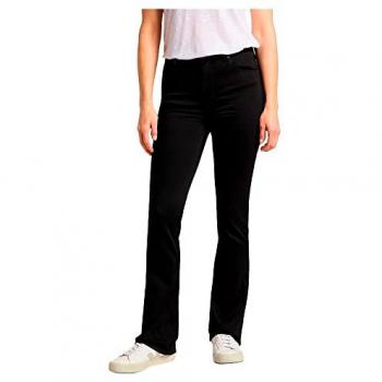 Lee BREESE Bootcut Jeans mit Stretch, Farbe Black Rinse