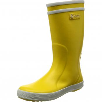 Aigle Lolly-Pop Stivaletti da Pioggia Unisex Bambini Giallo 33 EU