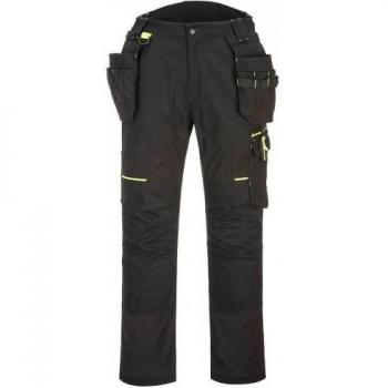 Portwest Wx3 Herren Hose mit Werkzeugtasche schwarz