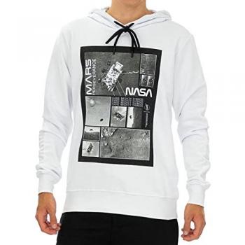 Nasa Homme T-shirt Regular Fit Blanc