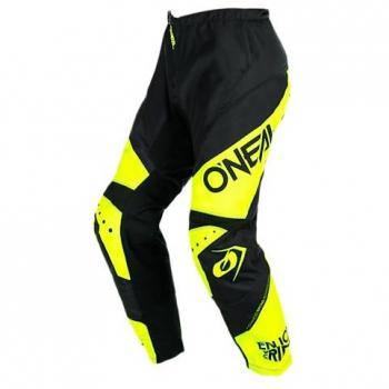 Oneal Pantaloni da Motocross Element Racewear Nero-Giallo