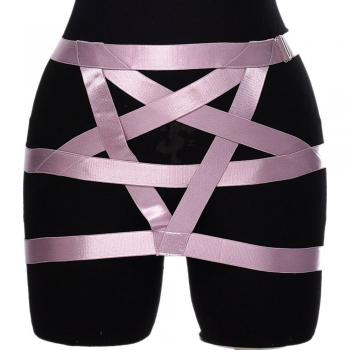 Rave Club Star Pentagram Body Cage Harness