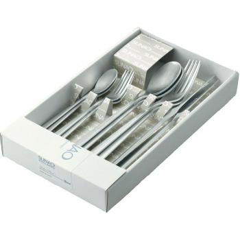 Nagao Tsubame Shinko SUNAO 10‑Set Stainless Steel Cutlery – 18‑8, Made in Japan