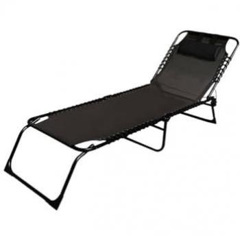 Chaise Longue Extérieure Pliable 190x58x27 cm