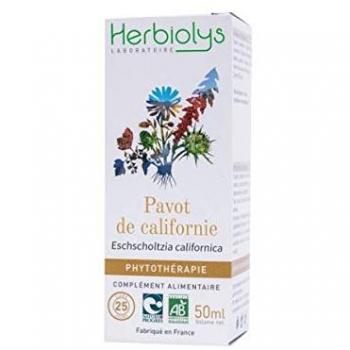 Eschscholtzia Calif. Pavot – Teinture Mère Concentrée 50 ml