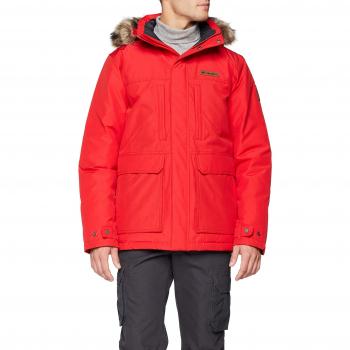 Columbia Veste Marquam Peak Homme, Hiver, Polyester, Rouge
