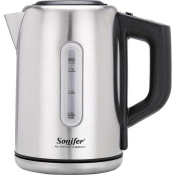 1.7L Electric Boiling Tea Pot 304 Stainless Steel 2200W