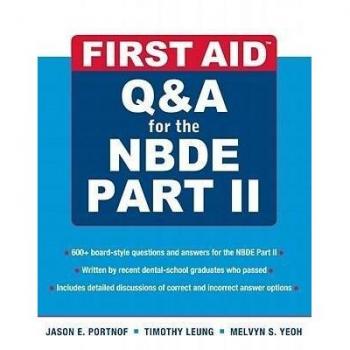 McGraw-Hill Publishing Company First Aid Q and A for NBDE