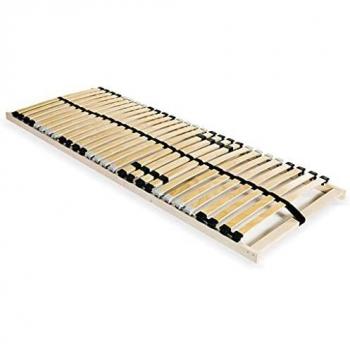 Sommier 90x200 cm 28 lattes 7 zones