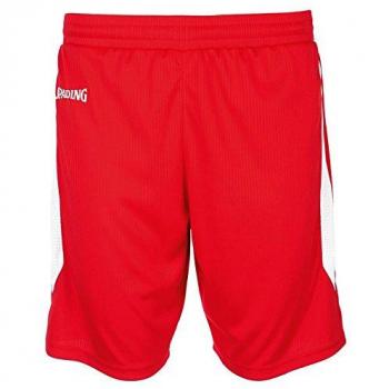 Pantalon court Spalding 4her III 3XL Rouge/Blanc