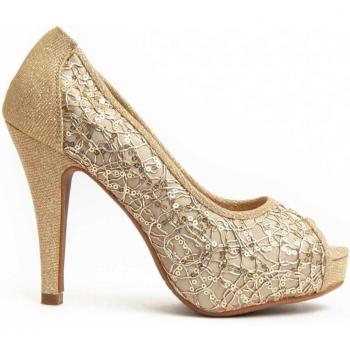 Mujer Monte Vita Tacón Dorado 91272 Unne7
