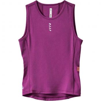 Maglia intima calda viola profondo MAAP