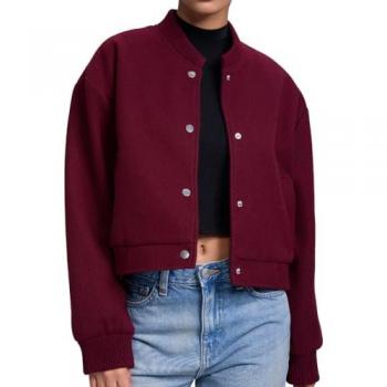 Fall Wool Trench Jacket – Stylish Long Sleeve Outerwear