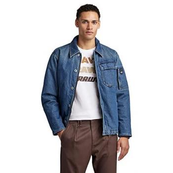 Giacca Denim G-star Deck Faded Sea Moss L