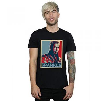 Ragnarok Thor Black Sparkle Top for Men