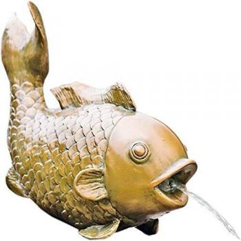 Heissner Wasserspiel Teichfigur Fisch 43cm