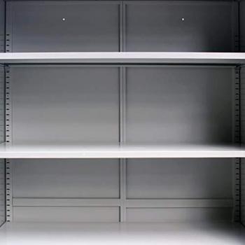 VidaXL Büroschrank Stahl 90x40x180 cm mit 2 Türen
