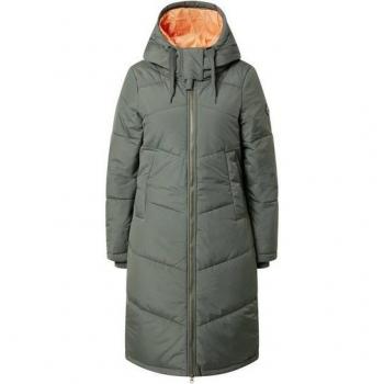 Iriedaily Paddie Mantel „Olive“ – Größe M, farbig grün, 100 % Polyester