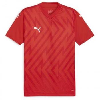 Puma teamGLORY Kids‑Jersey – Rot-Weiß, F01 164