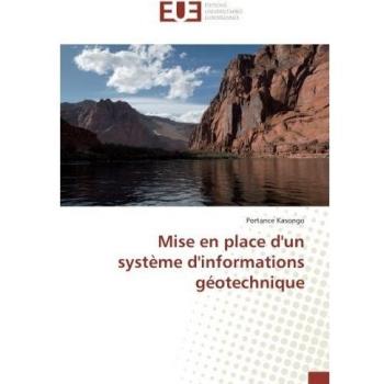 Mise en place d'un système d'informations géotechnique