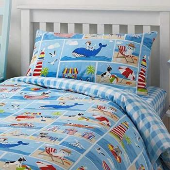 Single Seaside Patch Bedlam Children’s Duvet Cover Kit