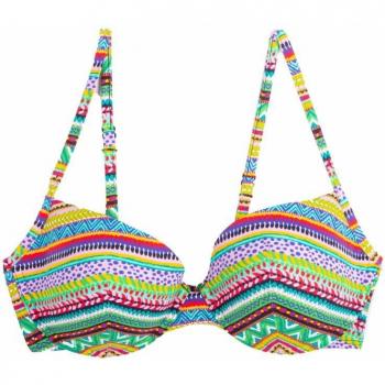 Top bikini donna fantasia multicolore azteca CHERRY BEACH 90C