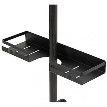 Étagère de douche Turbo-Loc® Altarella S en inox noir