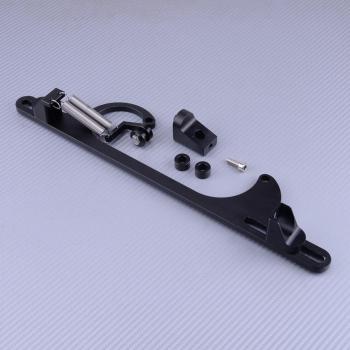 Billet support de carburateur RS-bt001 en aluminium noir pour séries 4150 4160