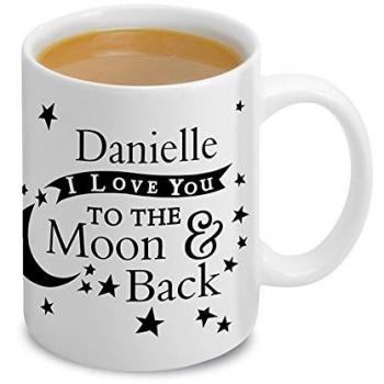 Personalized “Love You To The Moon & Back” Coffee Mug