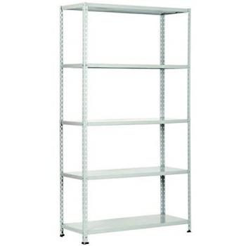 SCAFFALE KIT UNISHELF 40X100 GRIGIO MONT.LUNGO 10/10