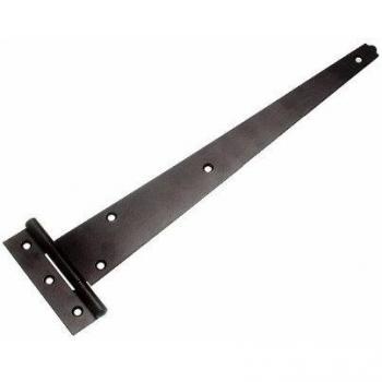 Matte Black Gate Shed Door Tee T Hinge Set