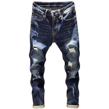 Men's Hip Hop Ripped Jeans
