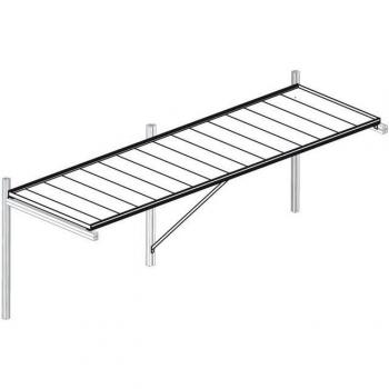 KGT Linea I Tischgestell, silber