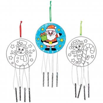 Holiday Suncatcher Chimes (Pack of 3)