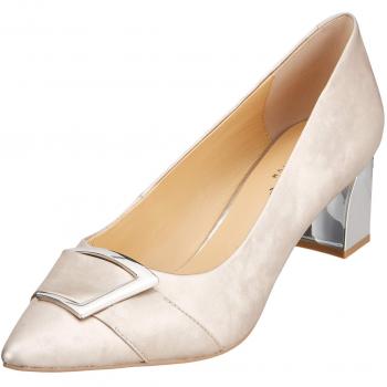 CAPRICE Damen Gillian Pumps, Blush Satin, 37.5 EU