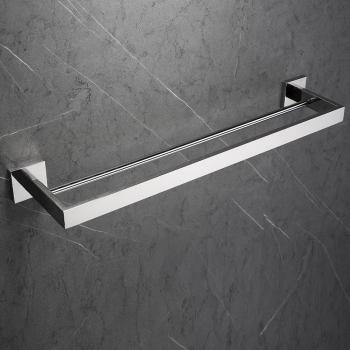 Polished Chrome Bathroom Hardware Set in SUS 304 Steel