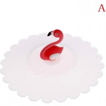 Tapa antipolvo para café con diseño de Flamenco