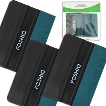 FOSHIO 100CM Suede Edge Carbon Fiber Vinyl Wrap Squeegee